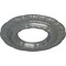 Ekena Millwork Lisbon Ceiling Medallion (Fits Canopies up to 7"), Hand-Painted Platinum, 15 3/8"OD x 7"ID x 1"P CM15LIPLS - alternate 2